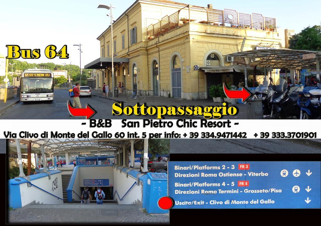 San Pietro Shabby Chic Apartment Рим Екстериор снимка
